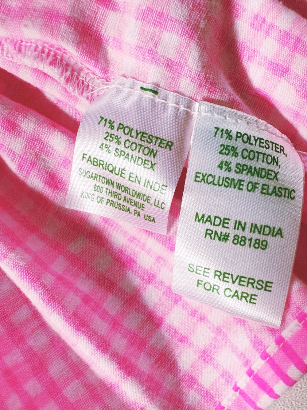 Lilly Pulitzer Jadis Top in Pink Isle Along The Same Line | XL - Picture 8 of 10